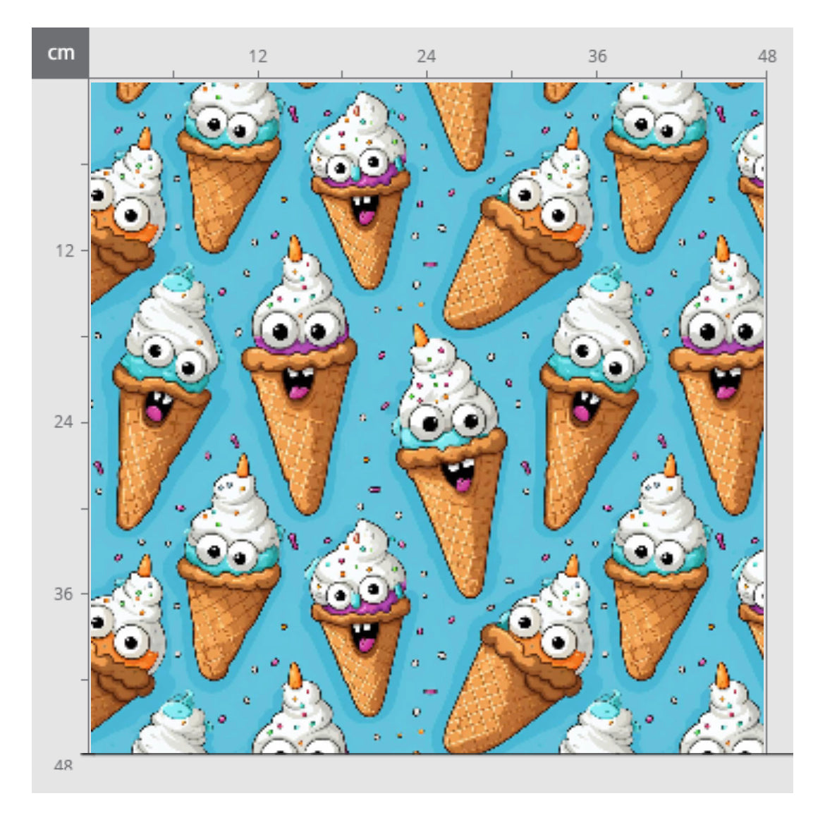 Eis Dauervorbestellung Stoff